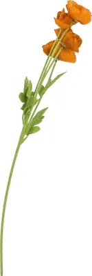 Produktbild von Künstliche Blume dekorative lebensechtes elegantes Aussehen gefälschte Blume für Haus Wohnzimmer Hochzeit Orange Gelb