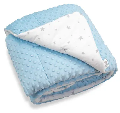 Image de Pour enfants, couverture Stella - 100 x 150 cm - Bleu | par SEVIRA KIDS