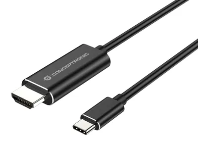 Produktbild von Conceptronic ABBY04B USB-C zu HDMI-Kabel