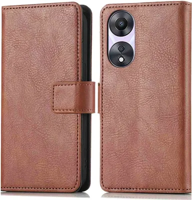Produktbild von imoshion  Klapphülle Oppo A58 - Braun