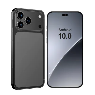 Produktbild von Android-Handy, Unterstützung 4G, 6,58-Zoll-Display, 3GB RAM + 16GB ROM/TF 256GB, 2MP + 13MP Dual-Kamera, Dual-SIM-Karte, Schwarz