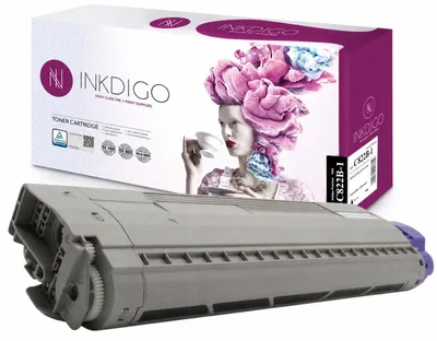 Produktbild von Inkdigo Toner 44844616 für OKI C822CDTN, C822DN, C822N – Schwarz, 7000 Seiten,, KI-generiertes Bild