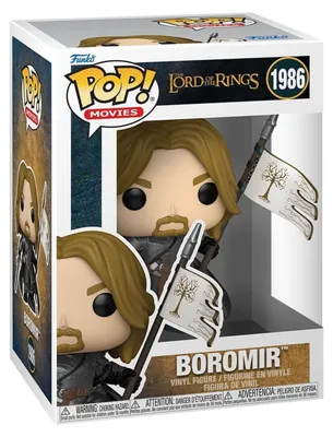 Produktbild von Funko FK90314 - Herr der Ringe POP! Movies Vinyl Figuren Boromir 9 cm -