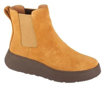 Productafbeelding van Fit Flop - "F-Mode" laarzen voor dames, leder, model PP12116 (maat 40 EU), bruin