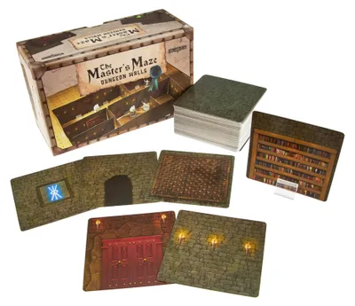 Productafbeelding van Stratagem: Het Labyrint van de Meester – 100 kaarttegels voor een 3D-dungeon voor D&D
