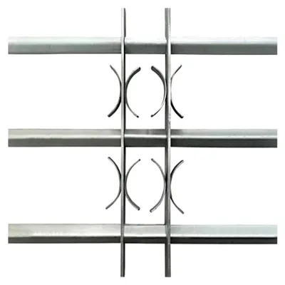 Produktbild von Verstellbares Sicherheitsgitter für Fenster mit 3 Querstangen, 700-1050 mm