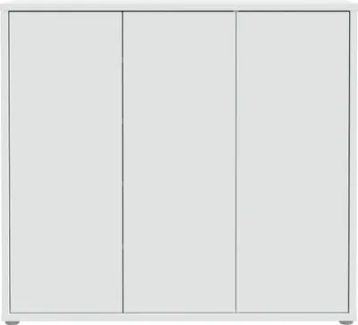 Produktbild von Schuhkommode >ALICE SPRINGS< 8 Böden, push to open, in Secret grey - 109,2x99,1x34,9cm (BxHxT)