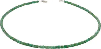 Kette-Edelstein-Smaragd-grün