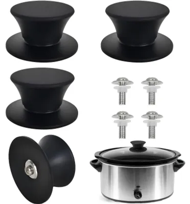 4er-Set Silikon-Topfdeckelgriffe, hitzebeständig, universell, BPA-frei