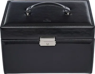 Produktbild von Sacher Schmuckschatulle New Classic Jewellery Case Julia Black schwarz