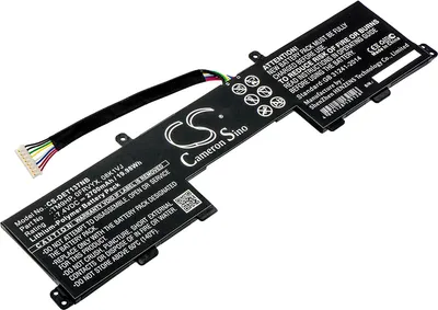 Produktbild von TECHTEK Laptop Akkus Kompatibel mit [Dell] Latitude 13 7350 Ersetzt 08K1VJ, für 0FRVYX, für 0J84W0, für 0R89JJ, für 8K1VJ, für FRVYX, für J84W0