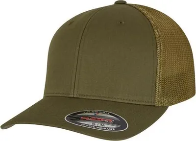 Produktbild von Flexfit Mesh Baumwolle Twill Trucker Cap