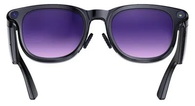 Produktbild von Colmi A2 AI UV-Sonnenbrille mit violetten Gläsern