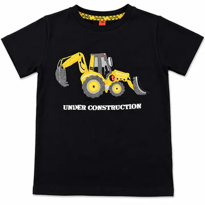 Produktbild von BONDI Jungen T-Shirt "Bagger" 33151 | Schwarz Größe: 116
