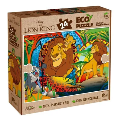Obrázok produktu pre 24-Dielne Puzzle Eko-Kráľ Lev 91843 Lisciani P12