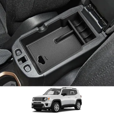 Imagen del producto de Consola central con reposabrazos, organizador, guantera, compartimentos de almacenamiento multifuncionales, interior del automóvil