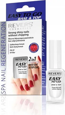 Produktbild von Revers EASY TO GO BASE & TOP Schnelltrocknende Formel, 10 ml