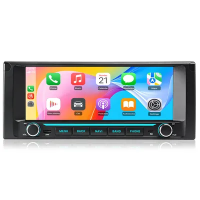 Immagine prodotto di Autoradio da 10,26 pollici per BMW E39 X5 E53, con CarPlay wireless, Android Auto, GPS, navigatore, Wi-Fi, Bluetooth, controllo al volante (SWC) e supporto DAB+. Dimensioni 2 DIN, display IPS 1600*600, memoria 2+32GB