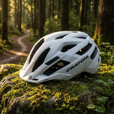 Produktbild von Cratoni Helm C-Boost MTB weiß matt S/M 54 bis 58cm