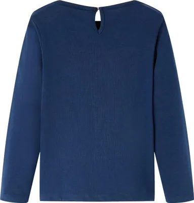Produktbild von vidaXL Kinder-Langarmshirt Marineblau 128