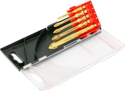 Produktbild von Festa Glas- und Keramikbohrer-Set (5-teilig)