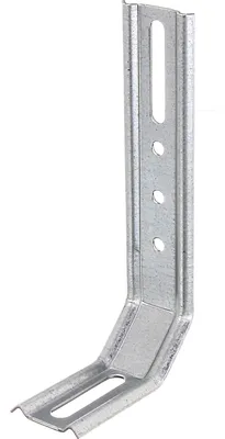 Produktbild von Alberts Verstellwinkel | zweimal 45°-Winkel, geprägt, mit Langloch | sendzimirverzinkt | 50 x 30 x 120 mm | 25er Set