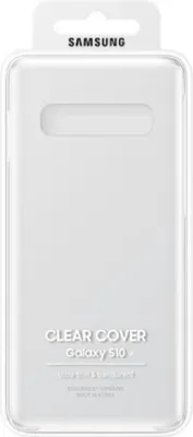 Produktbild von Samsung EF-QG975, Cover, Samsung, Galaxy S10+, 16,3 cm (6.4"), Transparent