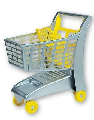 Image de Androni Chariot de supermarché avec siège - gris