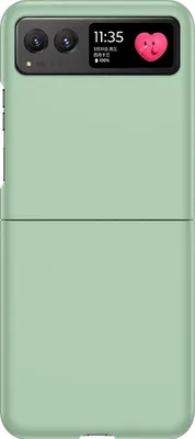Produktbild von Mobigear Colors  Motorola Razr 40 Hülle Hardcase Backcover - Minze