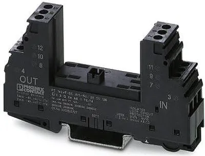 Produktbild von Phoenix Contact 2856126, 48 V, Schwarz, Polyamid, IP20, 46,38 g, 17,7 mm