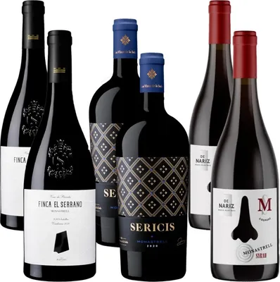 Produktbild von Pack 6 botellas Monastrell Essential Wein-Pakete Spanien 450.00 cl 14.0 %