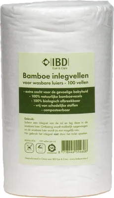 Produktbild von Bamboo Einlageblätter 1 Rolle - 100 Blätter