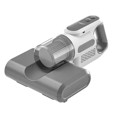 Imagen del producto de Eliminación eficaz de ácaros con el aspirador de mano 2 en 1 y esterilizador UV, color blanco