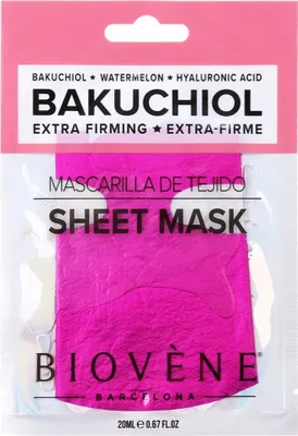 Produktbild von Biovene Gesichtsmaske mit Bakuchiol und Hyaluronsäure, 20 ml