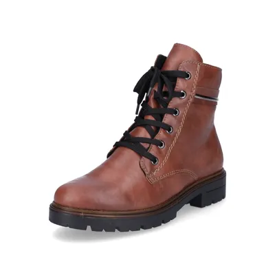 Zdjęcie produktu dla Rieker damskie sznurowane buty brązowe