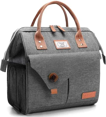 Produktbild von Isolierte Picknicktas für Frauen, Isolierte Tasche für Erwachsene, Picknick, Arbeitstasche