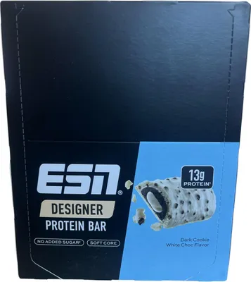 Produktbild von ESN Designer Bar Proteinriegel: Dark Cookie White Choc