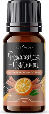 Produktbild von Duftöl Orange-Zimt 10 ml für Kerzen, mit natürlichen Wachsen kompatibel