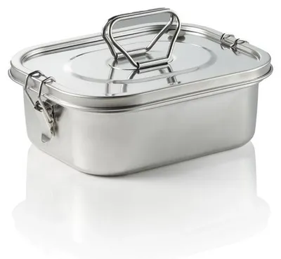 Produktbild von Lunchbox, 20,5 x 16,5 x 7,5 cm, Chromnickelstahl