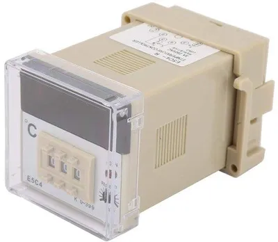 Productafbeelding van E5C4-R Temperatuurregelaar 0800°C digitale thermostaatschakelaar met K-type thermokoppelsonde