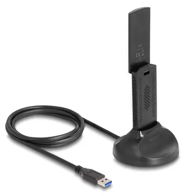 Productafbeelding van Delock - Netwerkadapter - USB 3.0 - Wi-Fi 6E - Zwart