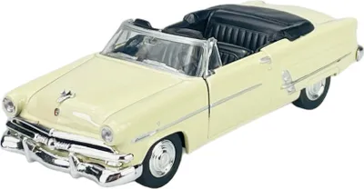 Obrázok produktu pre Welly Old Timer 1953 Ford Crestline Sunliner Béžová  1:34-1:39 Die Cast Kovový model  v krabici 42331