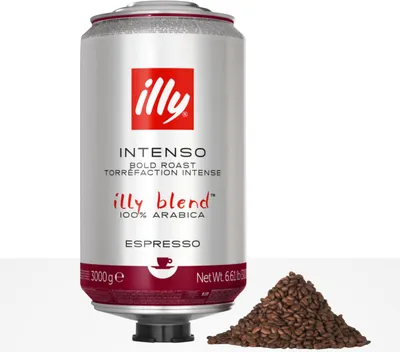Produktbild von illy Espressobohnen Intenso Dunkle Röstung - 3kg Dose Kaffeebohnen