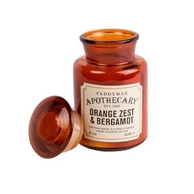 Obrázek produktu pro Paddywax Apothecary Vonná svíčka Pomerančová kůra a bergamot 226 G