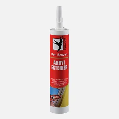 Obrázok produktu pre Den Braven Den Braven - Akryl Exteriér, kartuša, 310 ml, šedá