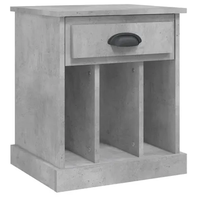 Produktbild von Nachttisch Betongrau 43x36x50 cm