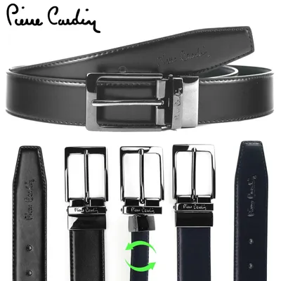Image de Ceinture homme double face cuir premium Pierre Cardin