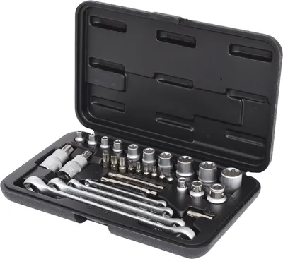 Immagine prodotto di KS TOOLS Set di chiavi a bussola TX 1/4"+3/8"+1/2" 31 pz. 911.4302