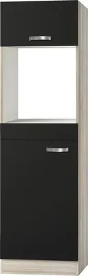 Produktbild von Optifit Backofen/Kühlumbauschrank für 88er Einbaukühlschrank Faro220 BxTxH 60 x 57,1 x 206,8 cm anthrazit matt zerlegt A