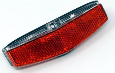 Produktbild von Rücklicht 6V bis 60V für e-Bike mit 3 LEDs An/Aus über e-Bike Display Montage am Gepäckträger